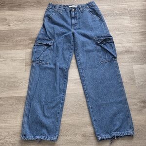 Levis ‘94 Baggy Women’s Drawstring Hem Cargo Jeans W28 L32